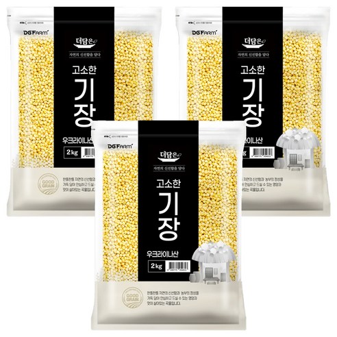 더담은 고소한 기장, 2kg, 3개