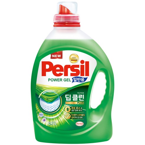 퍼실 파워젤 딥클린 플러스 일반, 2.7L, 1개