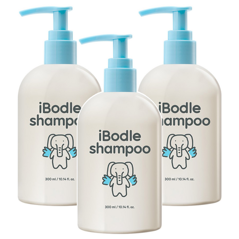 아이보들 유아 샴푸 과일향, 3개, 300ml