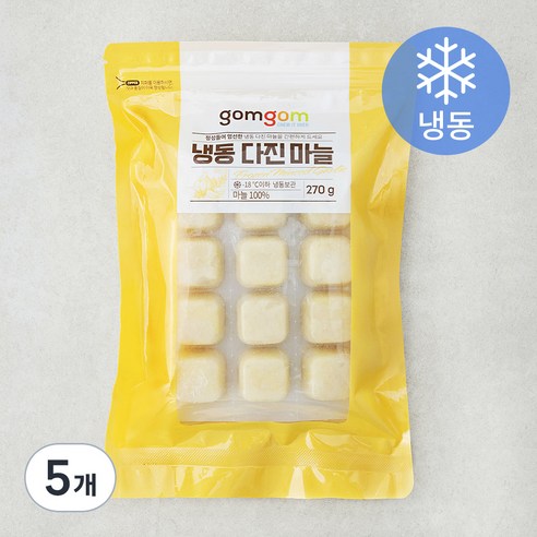 곰곰 냉동 다진마늘, 270g, 5개