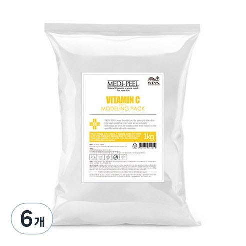 메디필 스파 비타민C 모델링팩 1kg, 1개입, 6개