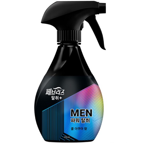 페브리즈 맨 데오드란트 파워 섬유탈취제 쿨아쿠아향 본품, 370ml, 1개