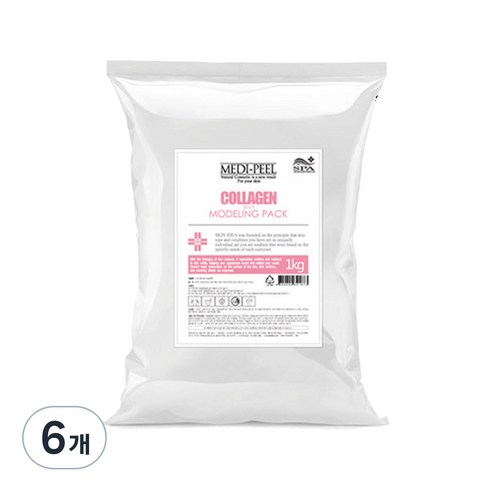 메디필 스파 콜라겐 모델링팩 1kg, 1개입, 6개