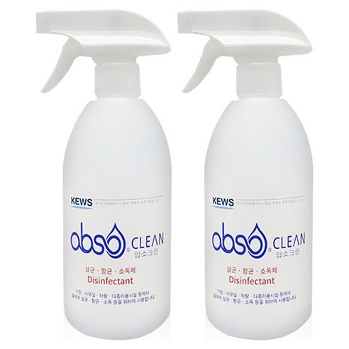 압소크린 살균 소독제, 2개, 500ml