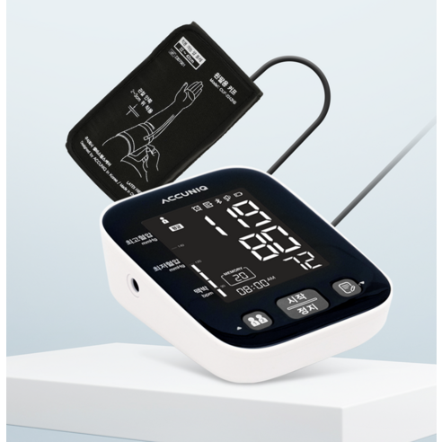 스마트한 혈압 관리로 건강한 삶을 디자인하세요.