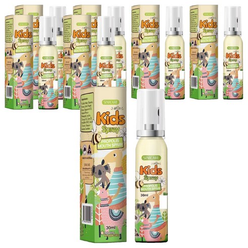 시니케어 키즈 프로폴리스 마우스 스프레이, 30ml, 7개