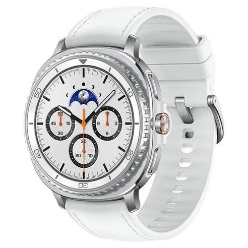 삼성전자 갤럭시워치 8 클래식 스마트워치 SM-L500N, 화이트, 46mm, 블루투스