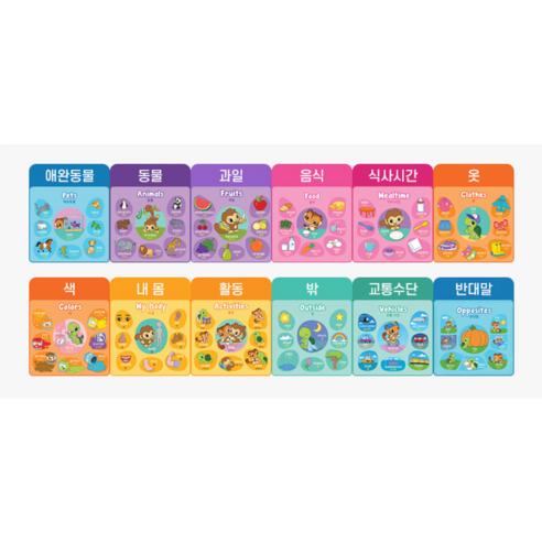 놀이처럼 배우는 유아 영어, 립프로그 100 워드북!