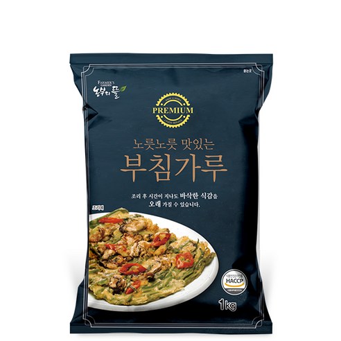 농부의뜰 부침가루, 1kg, 4개