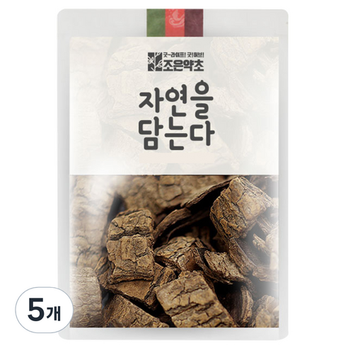 조은약초 볶은 두충, 200g, 5개