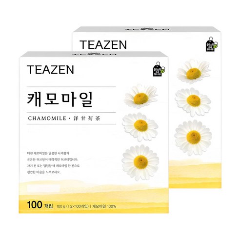 티젠 캐모마일, 1g, 100개입, 2개