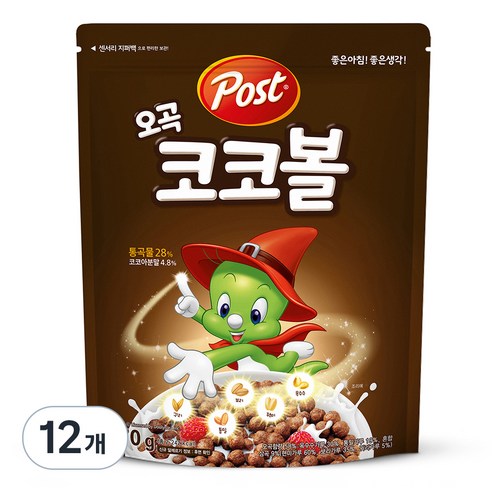 포스트 오곡 코코볼 시리얼, 1kg, 1개