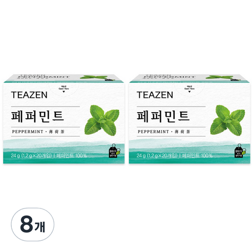 티젠 페퍼민트, 24g, 8개