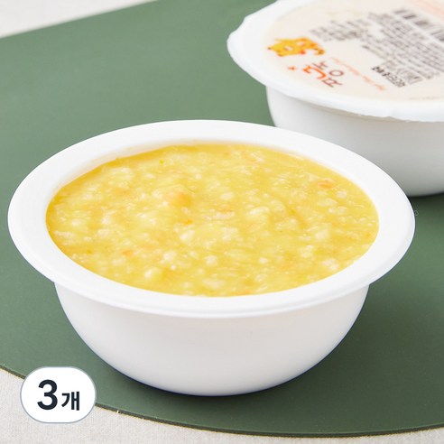 짱죽 중기 8개월 부터 이유식 죽, 혼합맛(치킨 / 단호박), 200g, 3개