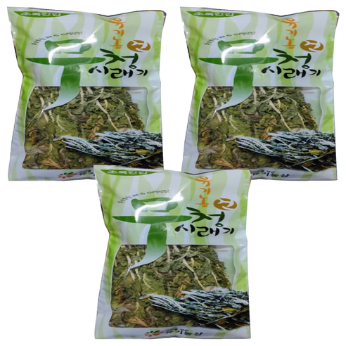 건무청 시래기, 100g, 3개