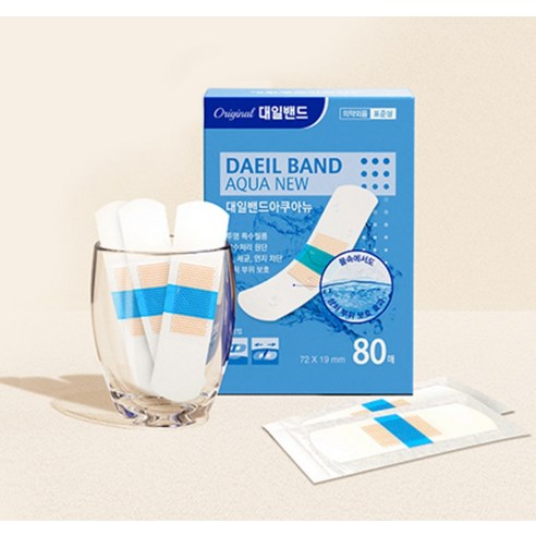 방수형 밴드로 안전하게 상처 보호하기