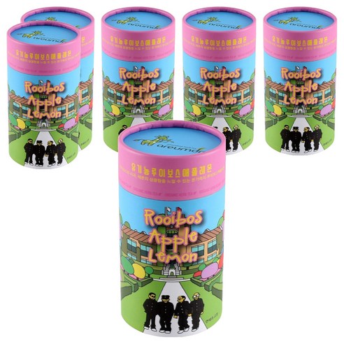 아름드레 세계속의 한국 지관 유기농 루이보스 애플레몬, 70g, 1개입, 6개