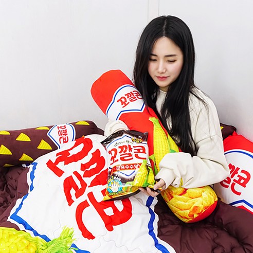 꼬깔콘 롱 베개, 고소한맛 레드