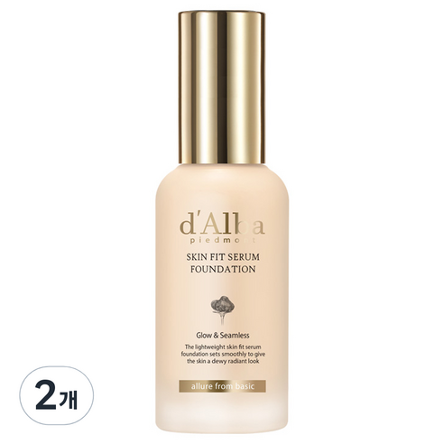 달바 스킨 핏 세럼 파운데이션 30ml, 23호, 2개