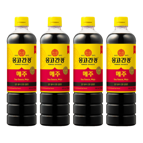 몽고간장 송표 메주, 900ml, 4개