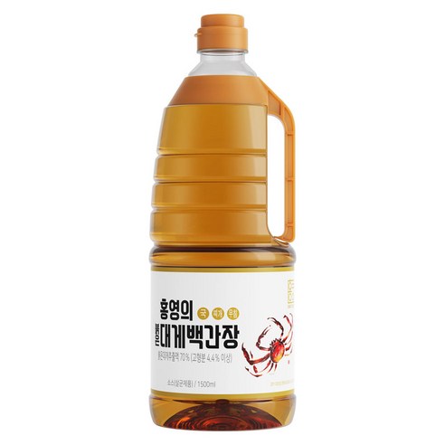 홍영의 붉은대게 백간장, 1.5L, 1개