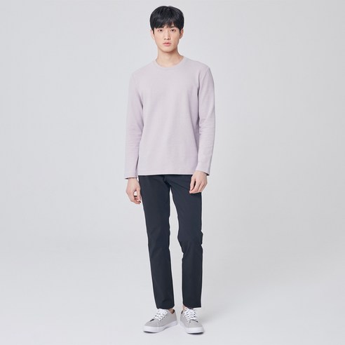 마인드브릿지 남성용 변형 조직 기본 티셔츠 MUTS0120