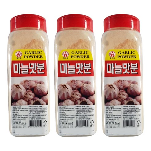 금하 마늘맛분, 400g, 3개