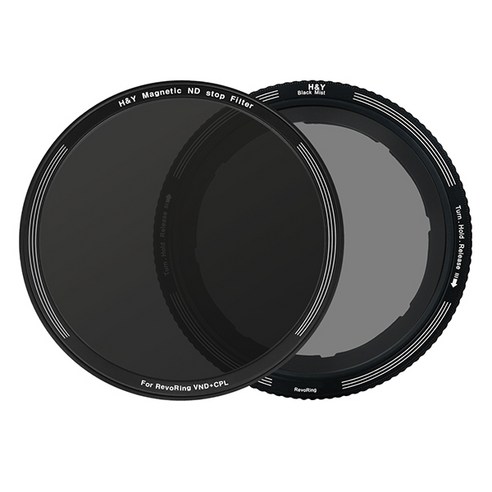 에이치앤와이 레보링 1/2 블랙미스트 + ND8 클립온필터 67-82mm, 1개