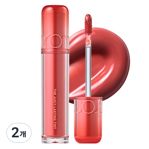 롬앤 더 쥬시 래스팅 틴트, 05 쥬쥬브, 3.5g, 2개