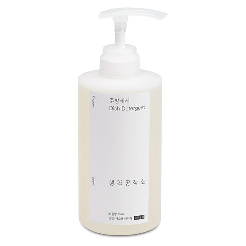 생활공작소 주방세제, 500ml, 1개