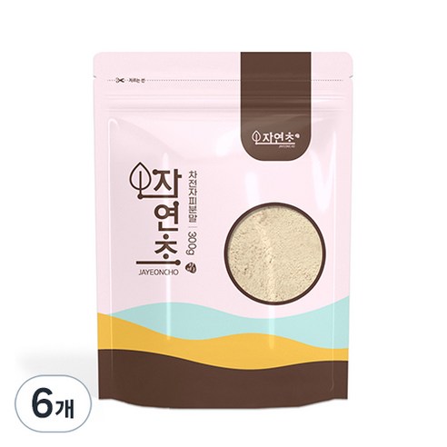 자연초 차전자피 고운입자 분말, 6개, 300g