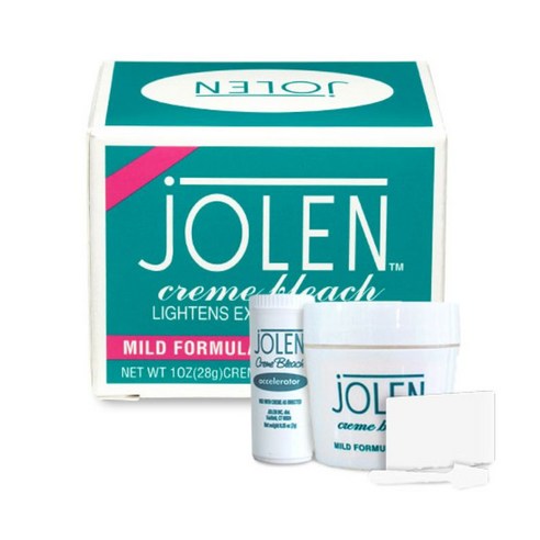 부드러운 변화를 선사하는 마법, 졸렌 크림 블리치 마일드 탈색제 눈썹탈색약