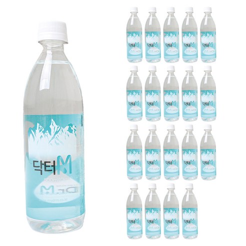닥터M 알칼리수 워터, 500ml, 20개