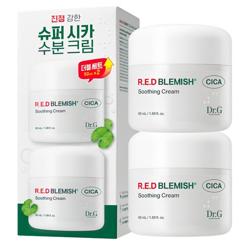 닥터지 레드 블레미쉬 시카 수딩 크림, 100ml, 1개