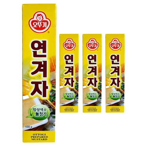 [오뚜기] 연겨자, 100g, 4개