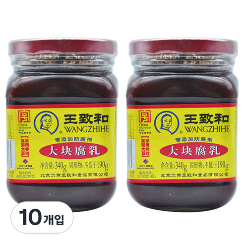 왕즈허 대괴부유 소스, 340g, 10개