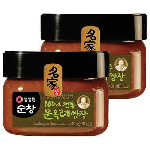 청정원순창 문옥례 쌈장, 450g, 2개