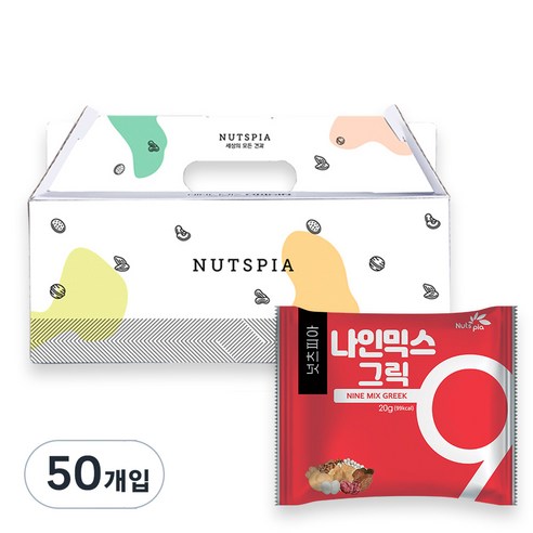 넛츠피아 나인믹스 그릭 하루견과, 20g, 1개