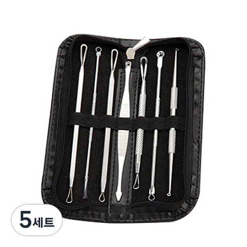 리빙듀오 피지제거 7종 세트, 혼합 색상, 5세트