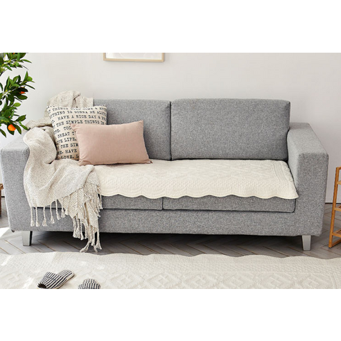 안락함이 스며드는 공간, 한일카페트 노마드 순면 워싱 소파패드로 완성하세요.