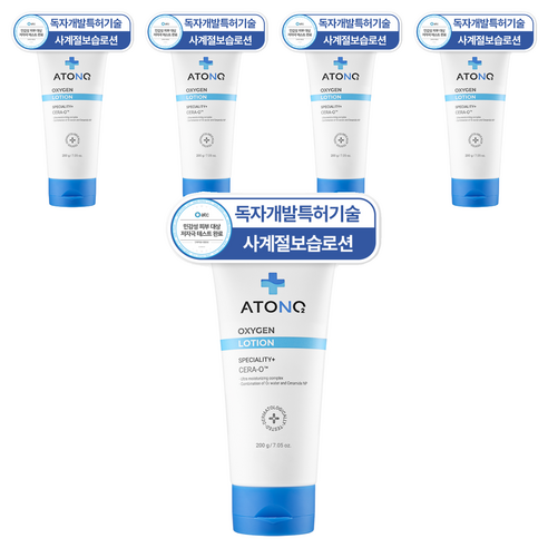 아토앤오투 옥시젠 로션, 200g, 5개