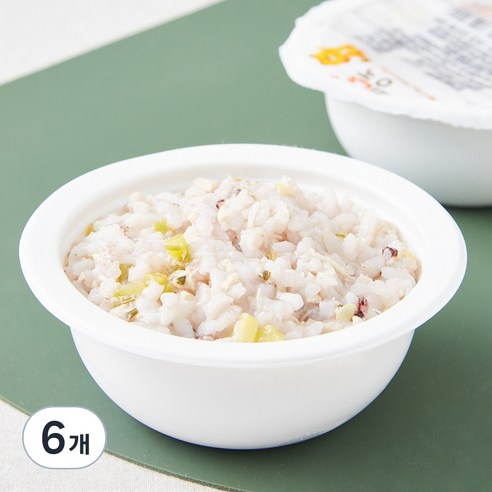 짱죽 후기 11개월부터 이유식 치킨애호박진밥, 200g, 6개, 혼합맛(치킨/애호박)