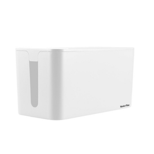 마켓플랜 심플 멀티탭 정리함으로 깔끔하고 안전한 공간을 완성하세요.