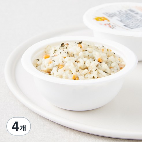 짱죽 완료기 13개월부터 이유식 참치야채밥, 180g, 4개, 혼합맛(참치/야채)