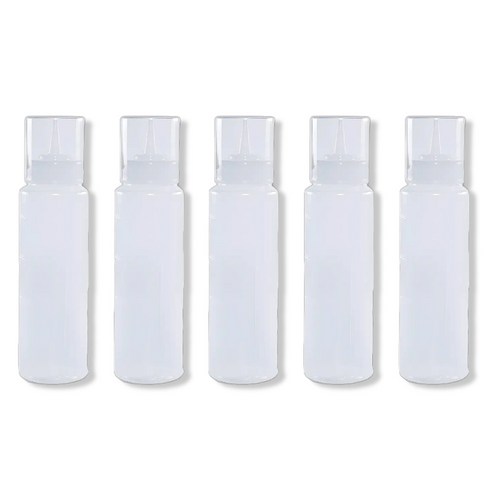 리빙패밀리 캡유소스통, 5개, 450ml