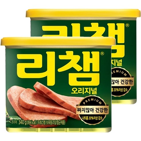 리챔 오리지널 햄통조림, 340g, 5개