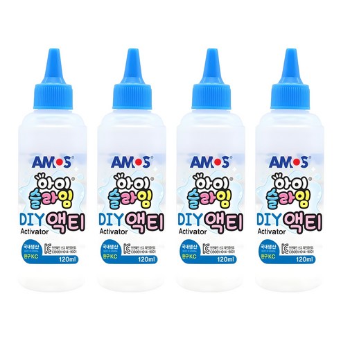 아모스 아이슬라임 액티 120ml, 4개