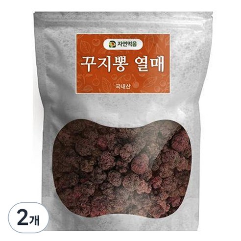 자연먹음 꾸지뽕 건열매, 100g, 2개