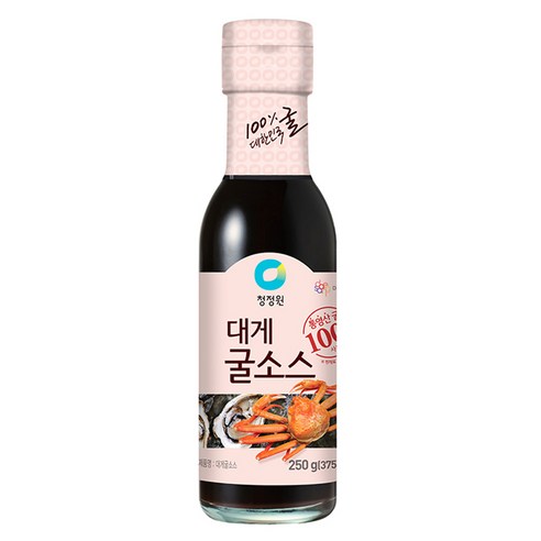 청정원 대게 굴소스