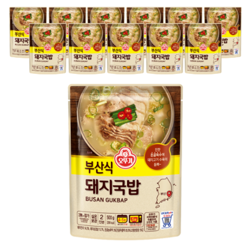 오뚜기 부산식 돼지국밥 맛있고 간편한 한 끼 식사를 위한 선택